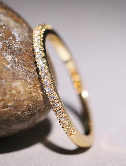 Brillo pasional anillo zirconia cúbica C. F25NJ010