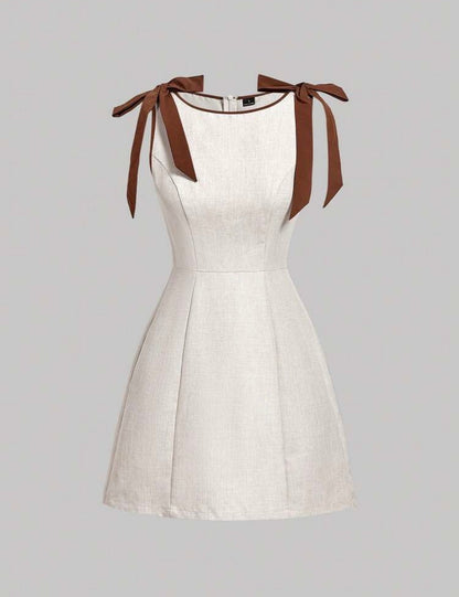 VESTIDO CORTO CON CONDONES AG26AC08