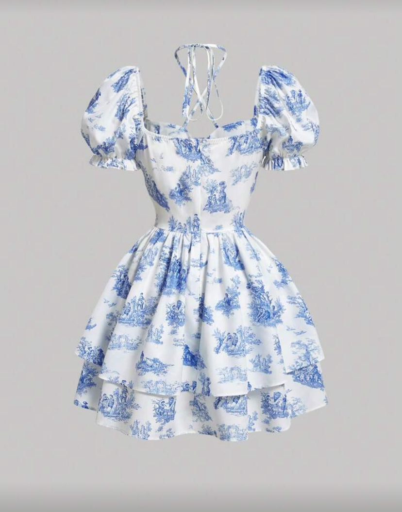 Vestido  cielo de cristal  E26XH02