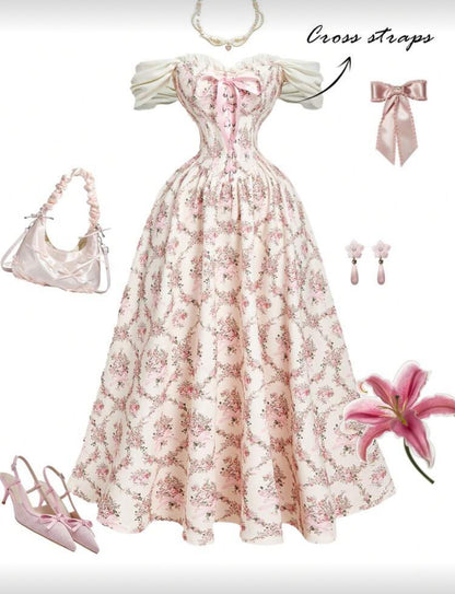 Vestido soñador romántico E26XM03