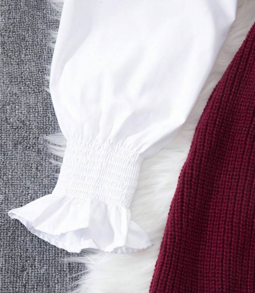 Chaleco de punto casual D25WW09