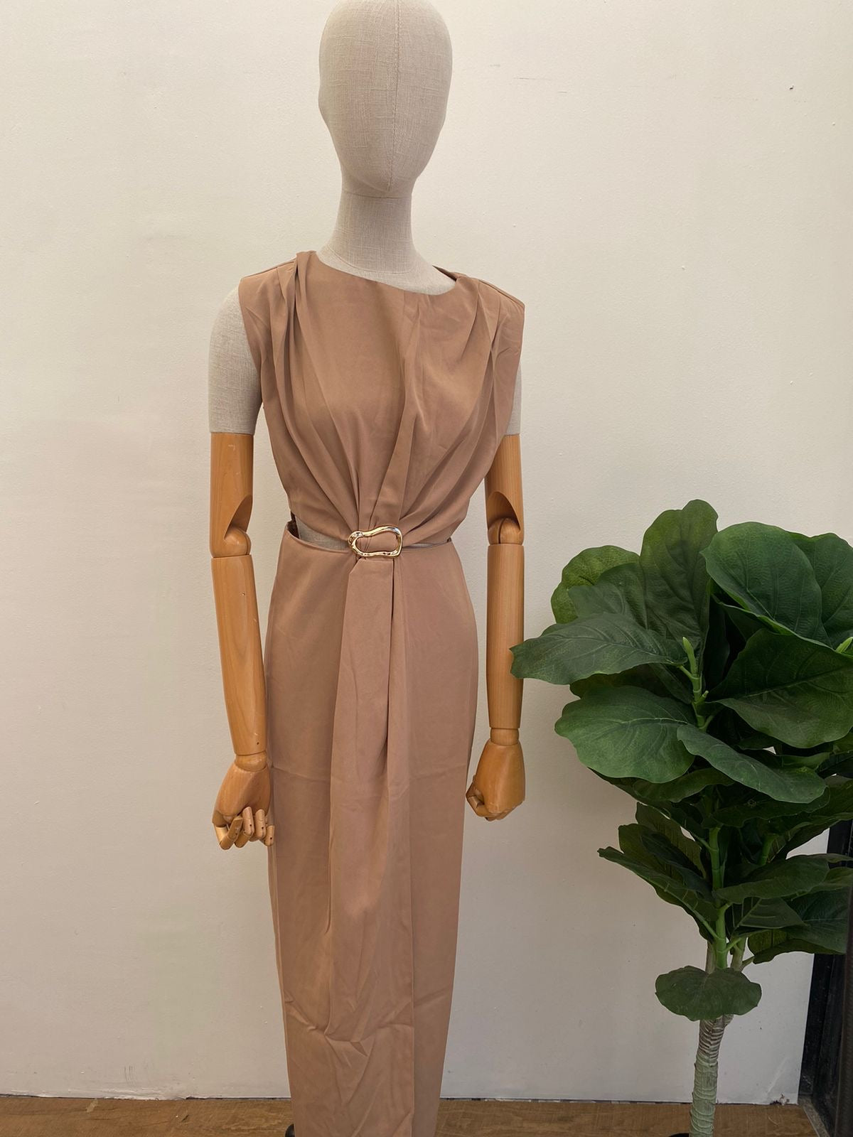 Vestido Dulce de leche O25VP03