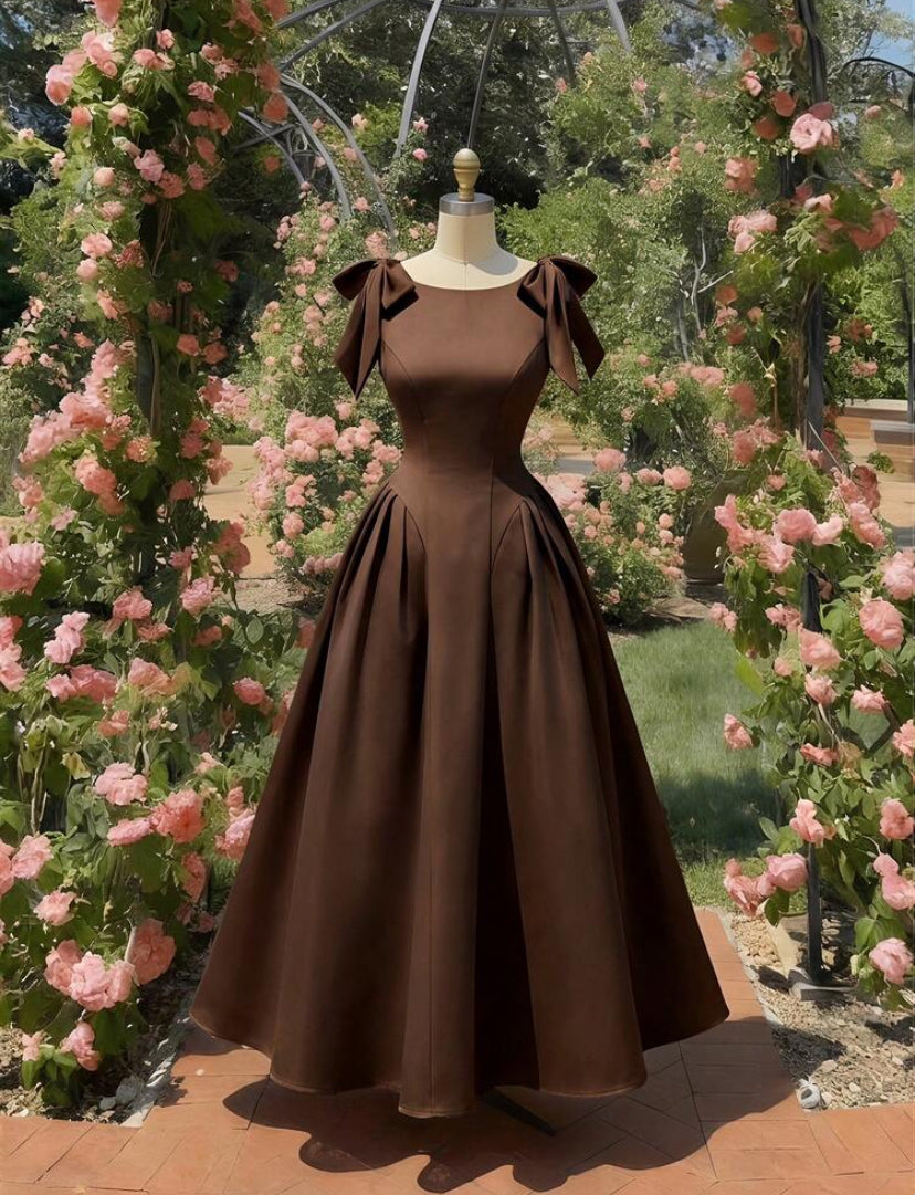 VESTIDO LARGO CON PLIEGUES AG26AK05