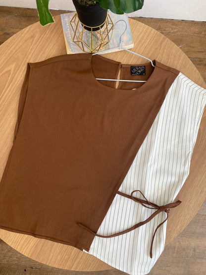 Blusa Two Color O25VM03