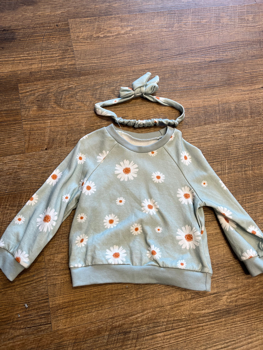 Pantalones deportivos con sudadera con estampado floral AB02