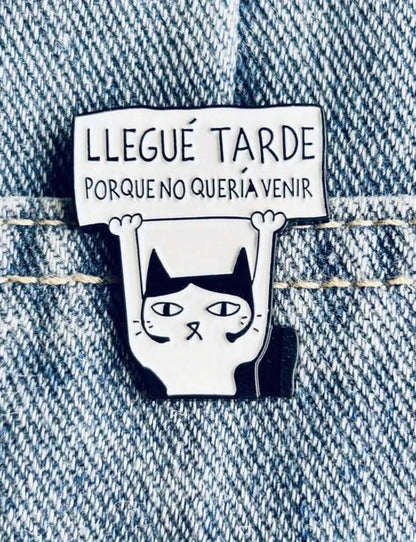 Broche de Gato Esmaltado  S25UY02