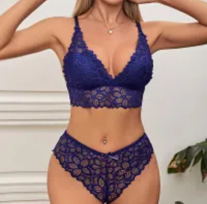 Lencería esencia azul J25SJ08