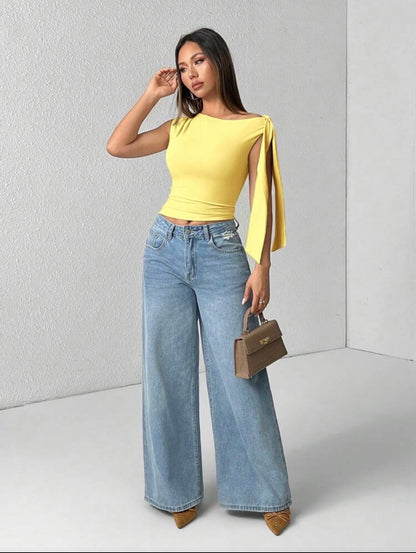 Blouse yellow S26AB03