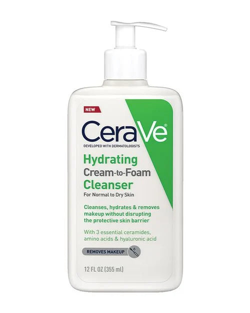 CeraVe Limpiador Hidratante de  Crema a Espuma GI07