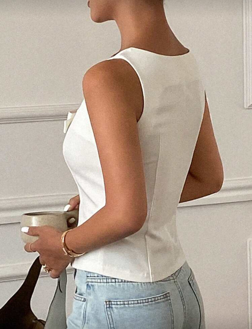 Top luz de algodón N25WN03