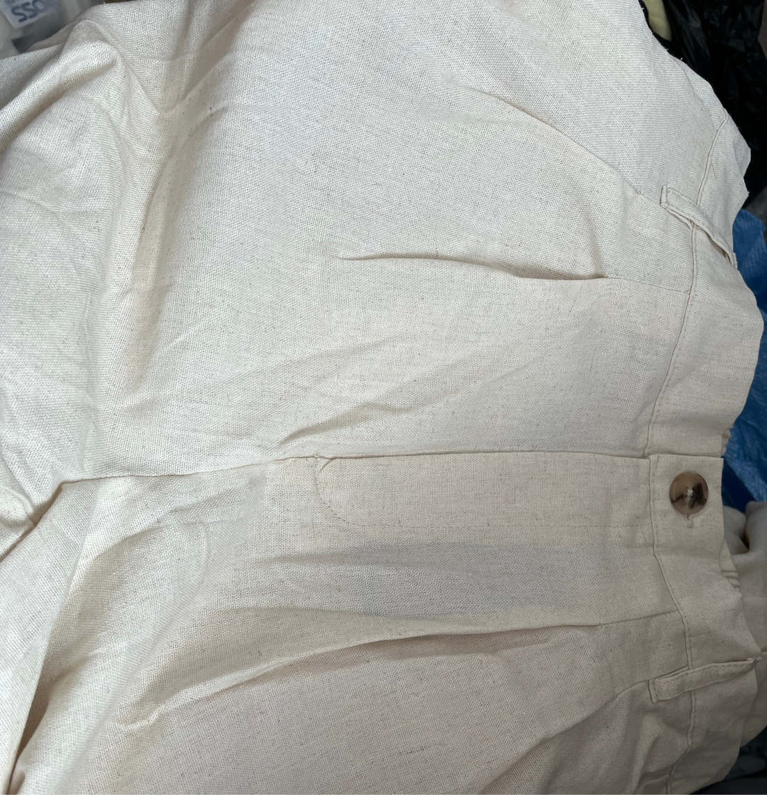 Pantalón acampanado de tela J25RF04
