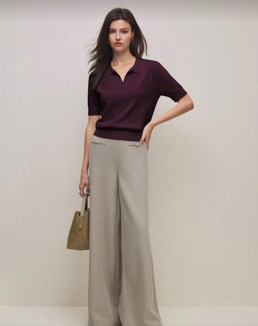 Blusa de manga  corta D25WX06