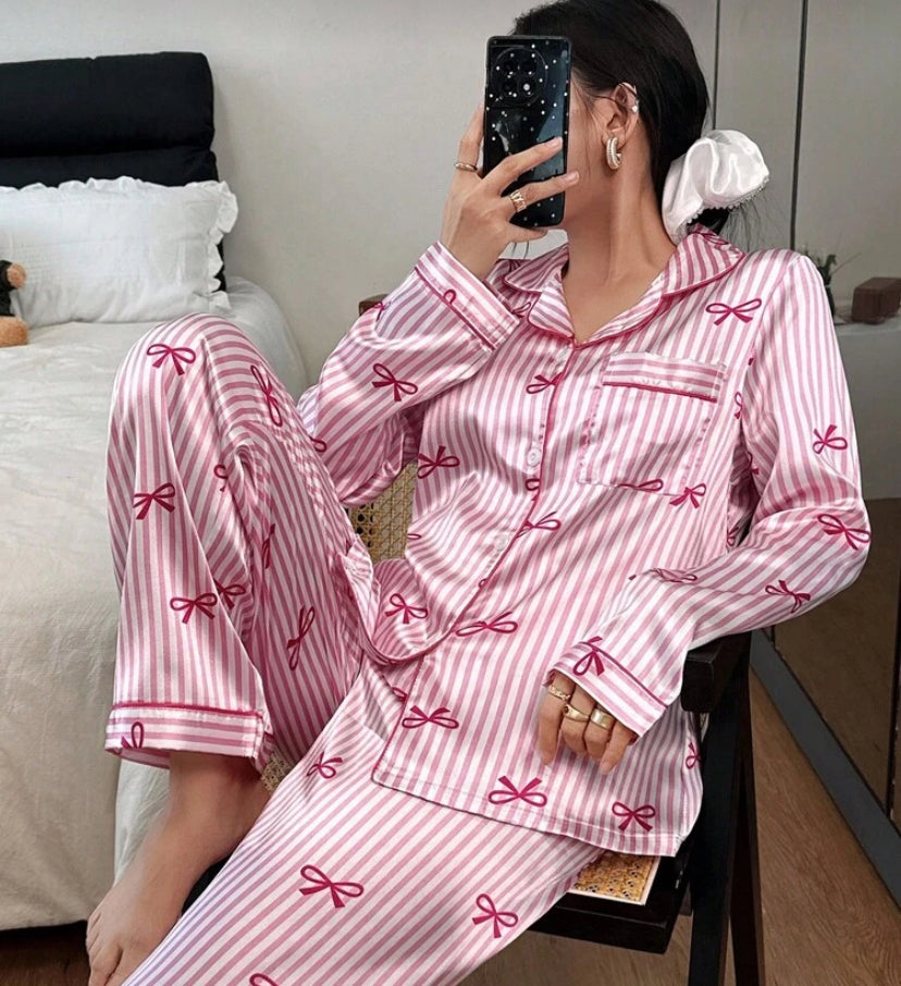 Pijama de mujer de manga larga D25WW04
