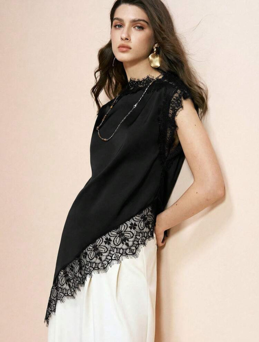 BLUSA ELEGANTE ASIMETRICA AG26AÑ02