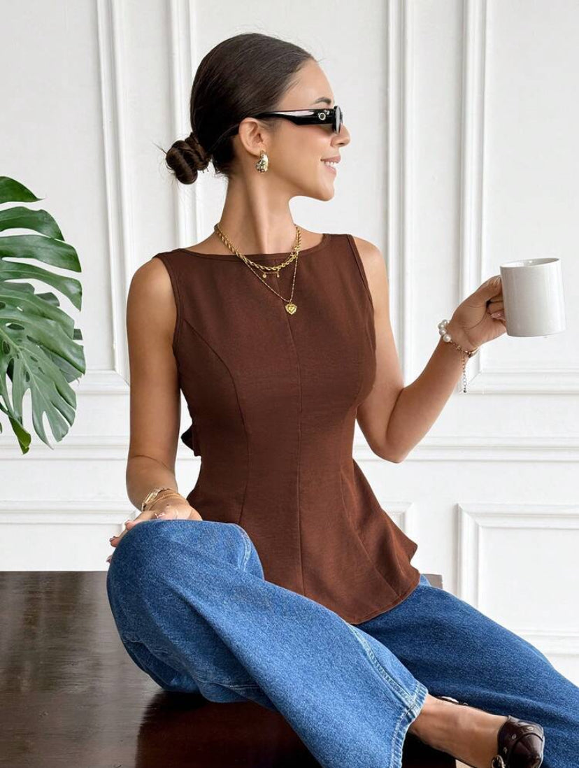 Blusa con escote MY26AG06
