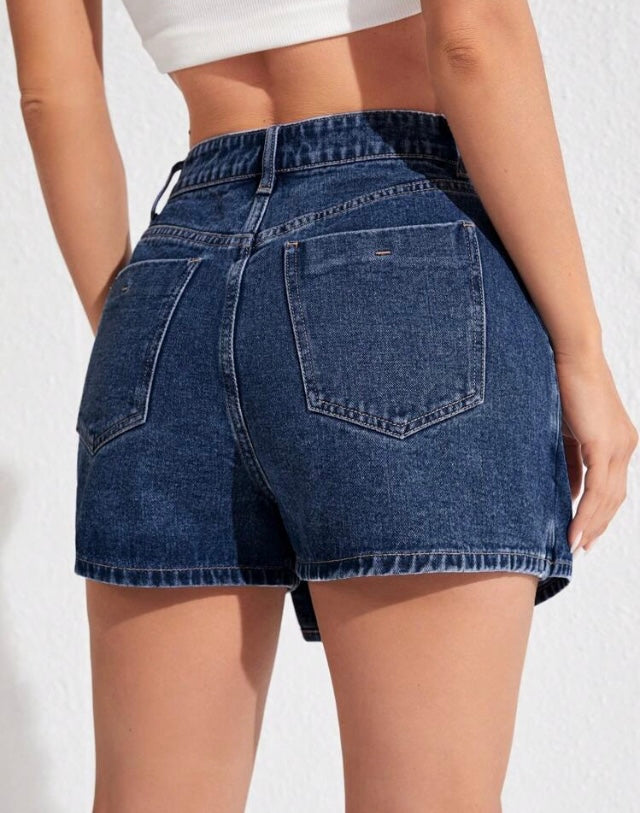 Paseo Relajado Falda Pantalón Vaquera  M25PB02