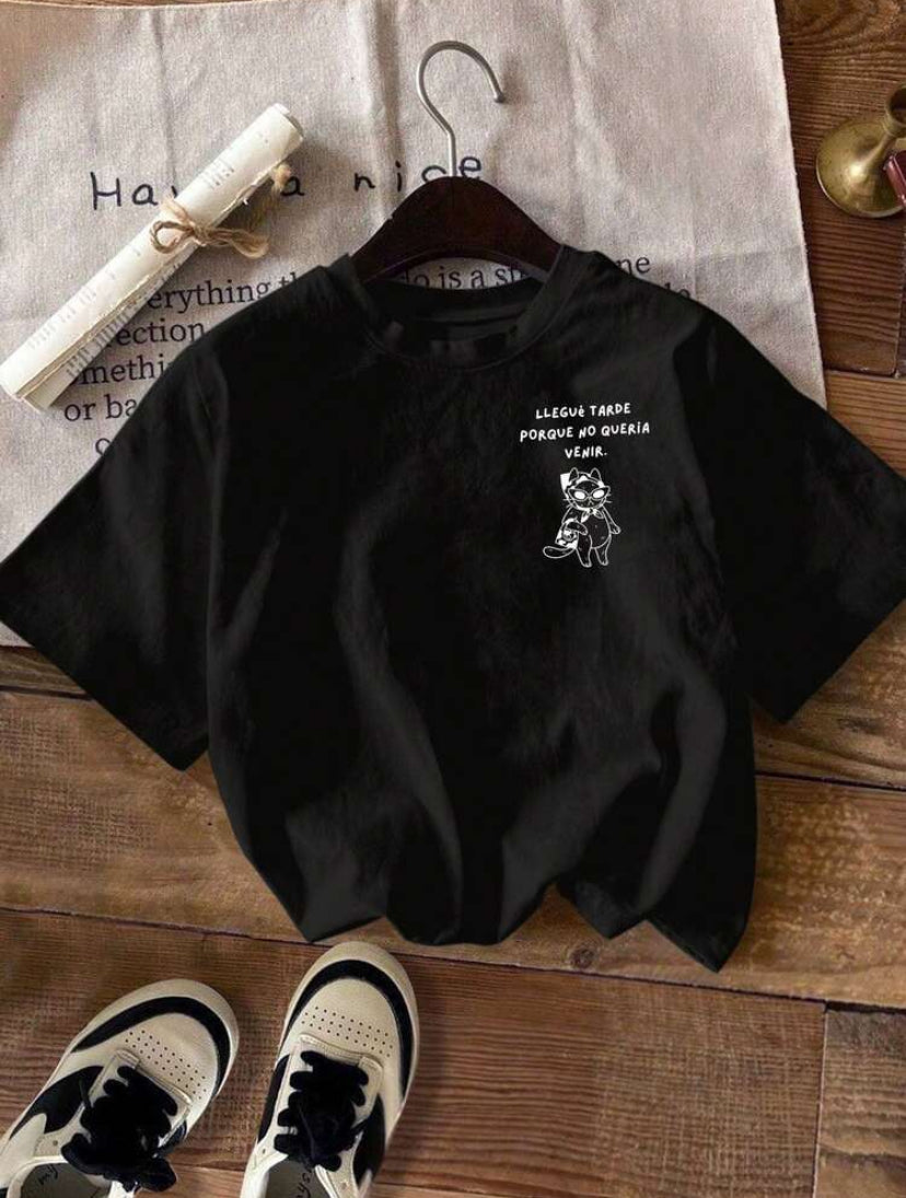 Camiseta corta Oversize J26AF02