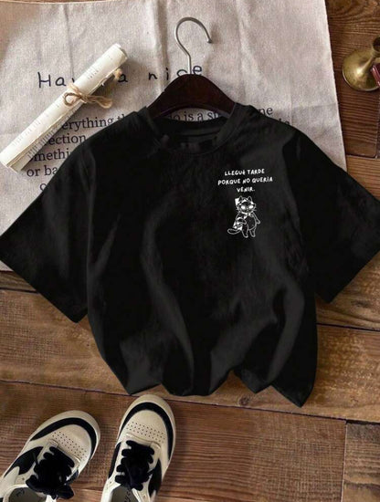 Camiseta corta Oversize J26AF02