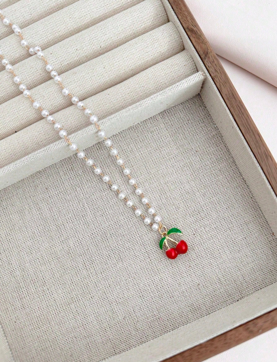Frutas de Encanto 1 Pz Collar de Cereza Z. F25NW04
