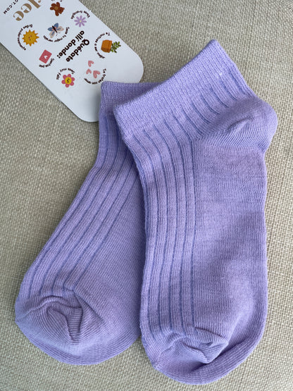 calcetines cortos casuales unicolor M25ÑK04