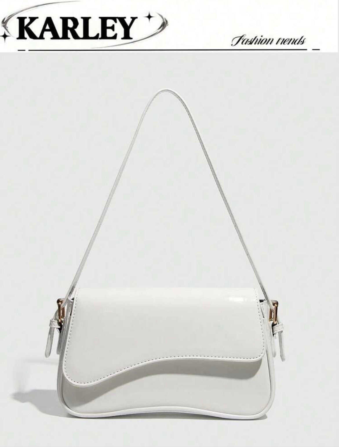 Bolso blanco hueso