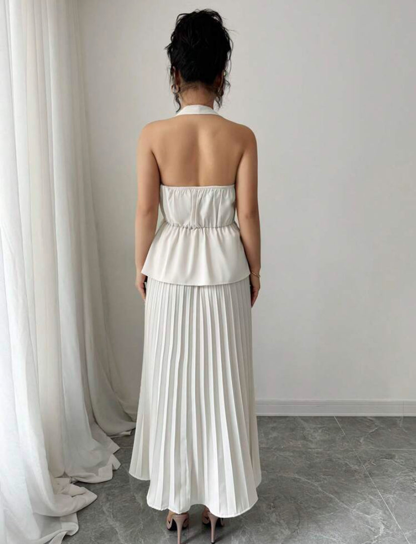 Vestido escotado de mujer elegante S25UX07