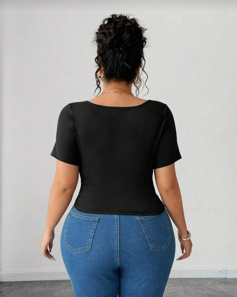 Blusa manga corta E26XR01
