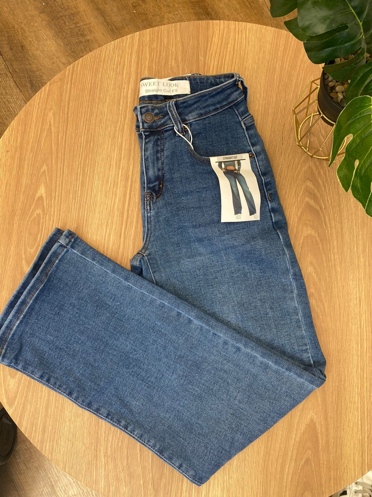 Pantalón cielo de lona S25UT02