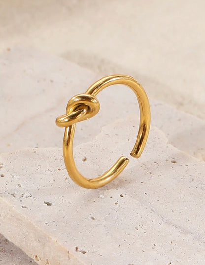 Nudo Eterno 1 Pieza Anillo Abierto AC. F25NP07