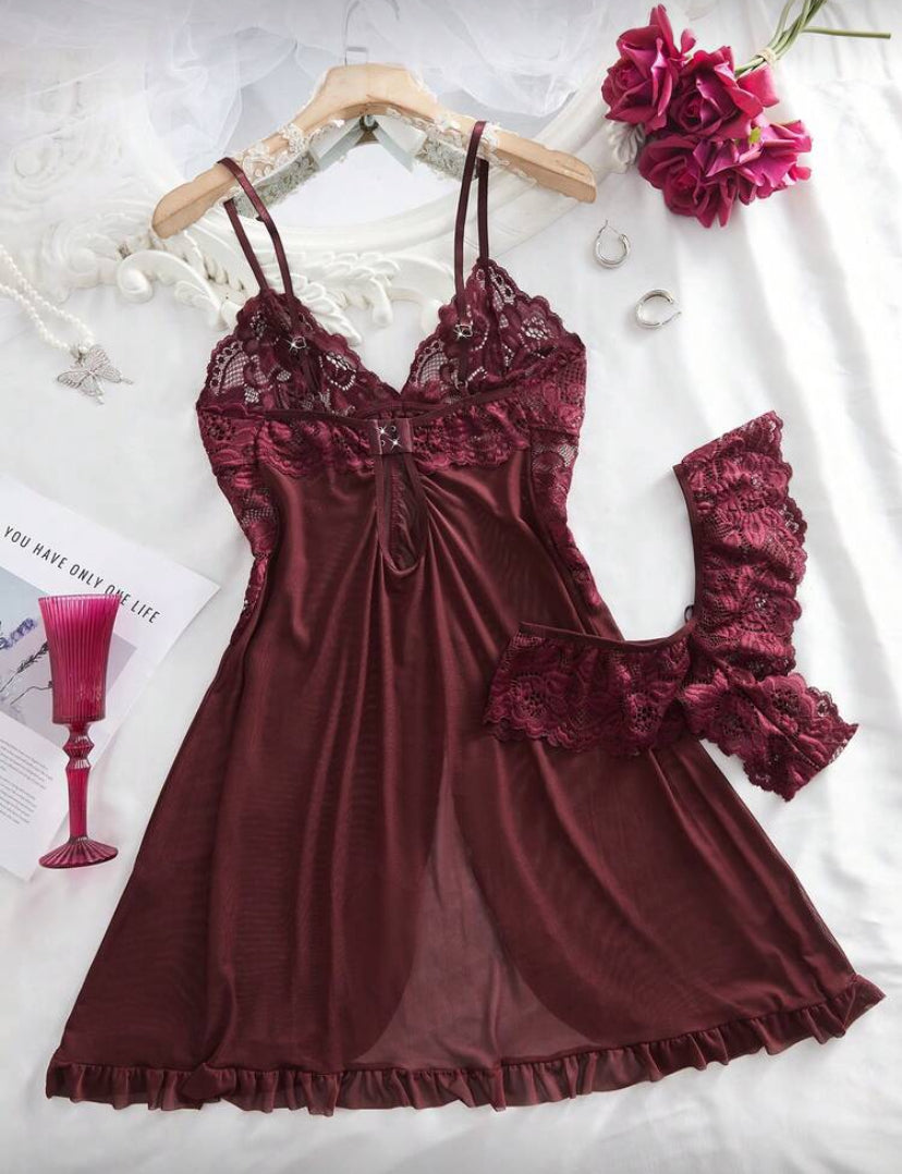 Lencería con encaje sexy E26XU05