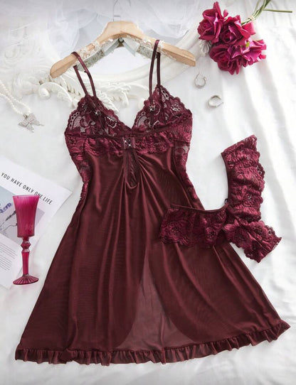 Lencería con encaje sexy E26XU05