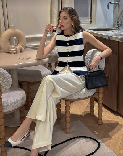 Cárdigan de punto con escote redondo N25WÑ04