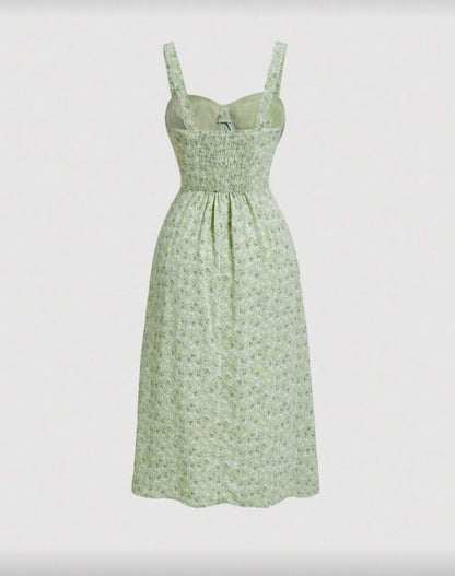 Vestido con estampado floral E26XÑ05