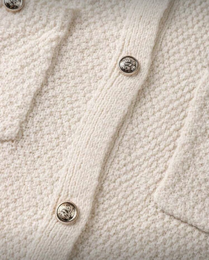 Blusa manga larga corta elegante de punto N25WP09