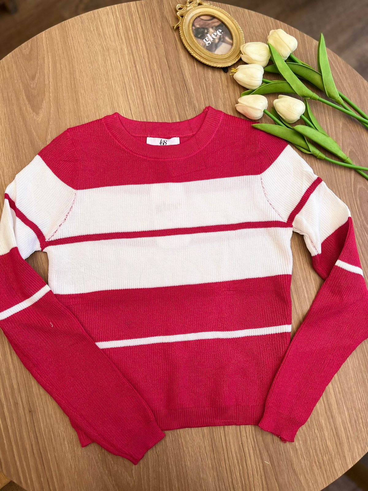 Blusa de manga larga E26XD05