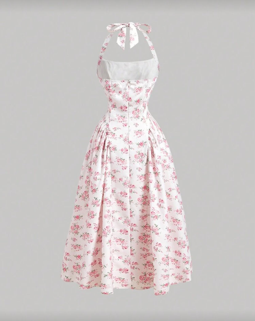 Vestido rosa encanto E26XH04