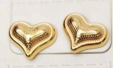 Pendientes de botón con diseños A25QJ09