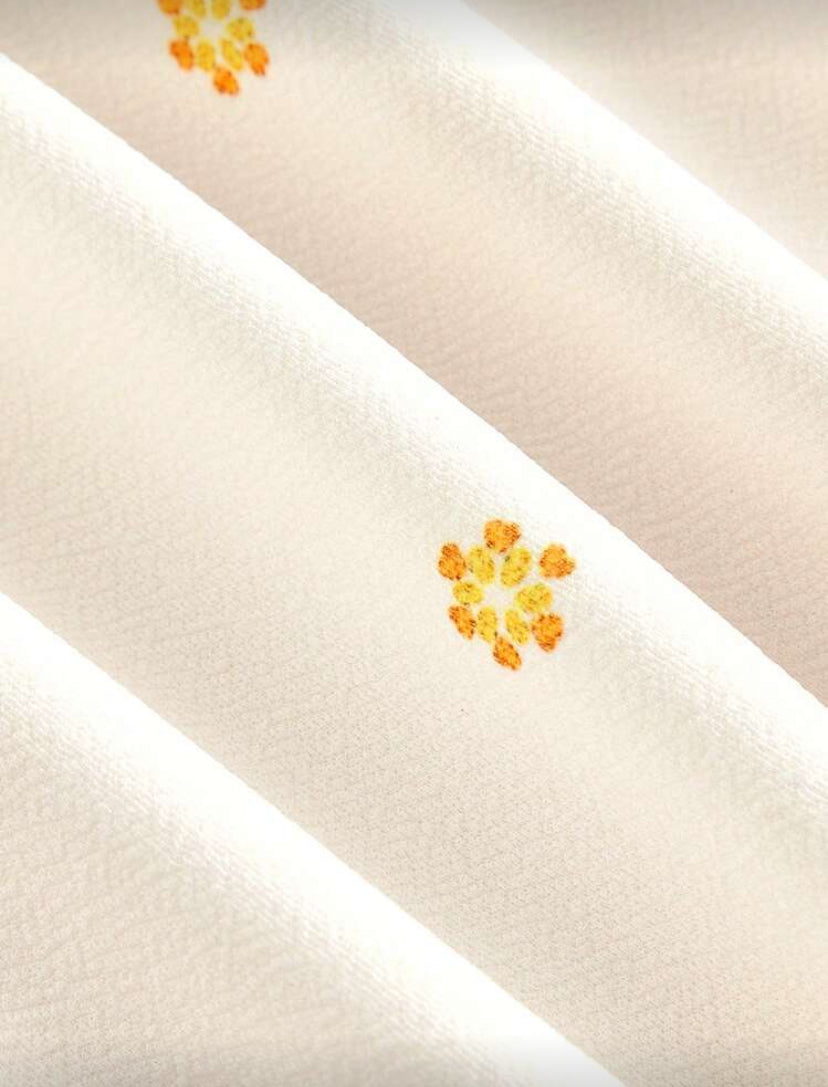 Vestido largo con flores E26XH03