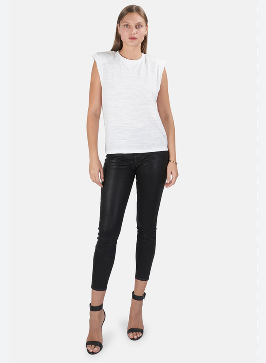 Blusa con hombreras J25SV07