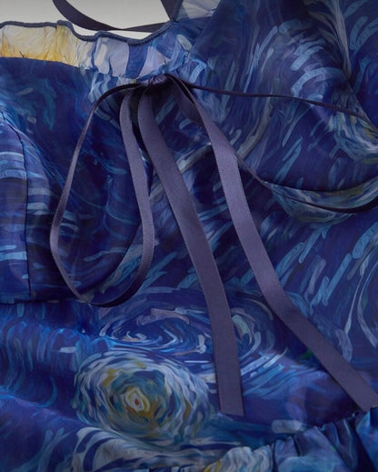 Vestido mini con estampado N25WR07