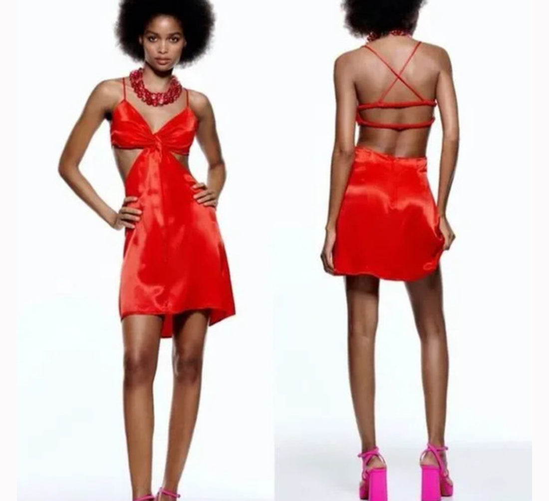 Verso Incompleto Vestido de espalda descubierta.J25SC02