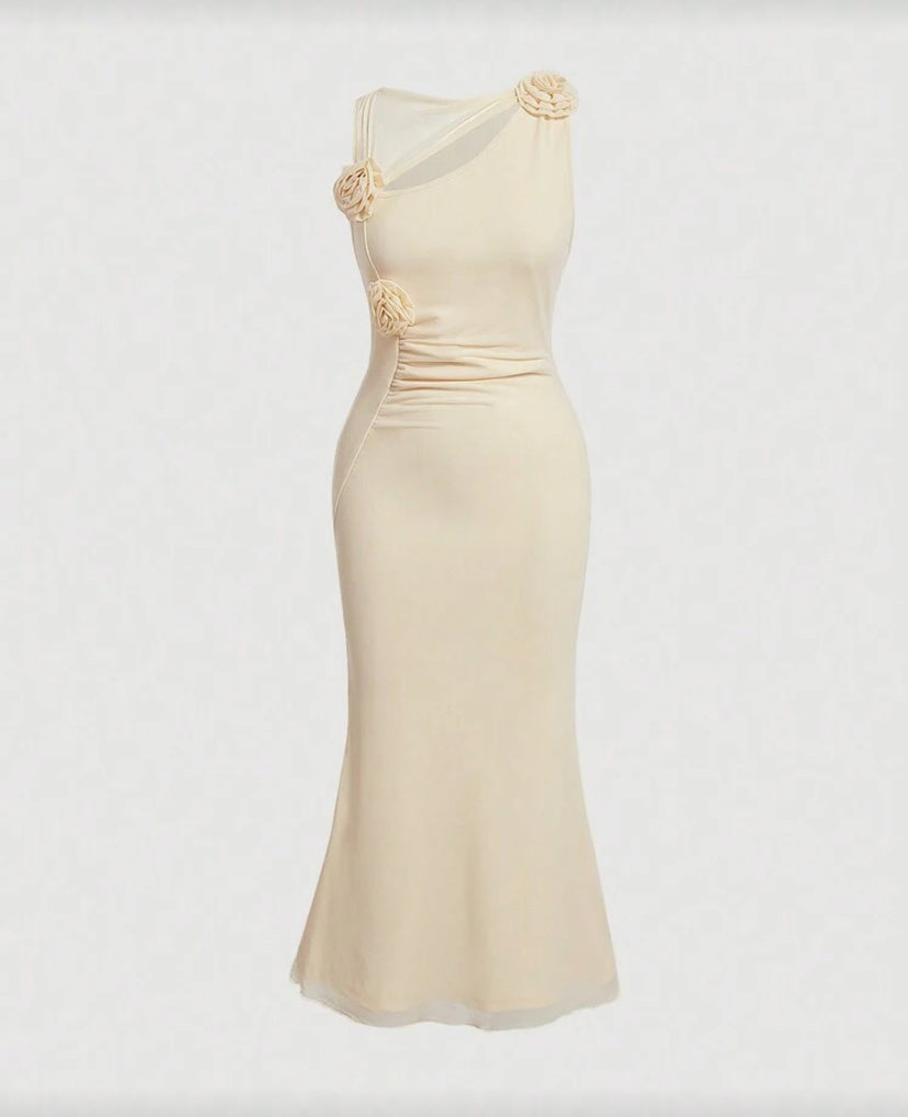 Vestido largo con estampado O25WE07