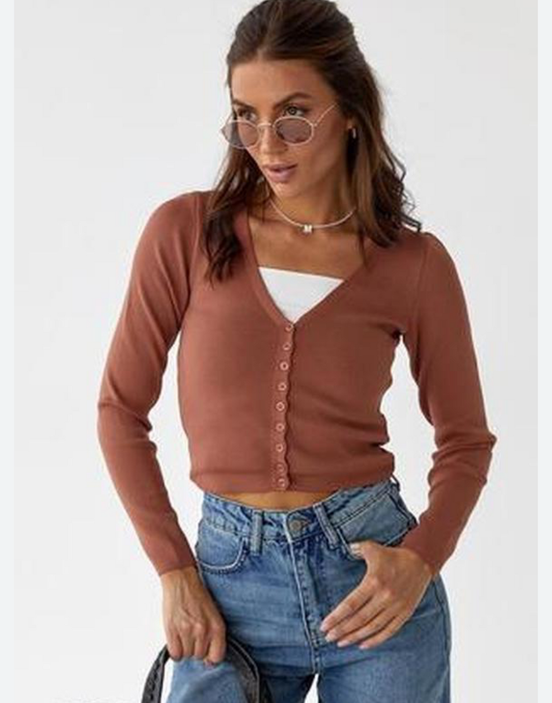 Blusa de manga larga J25RV03