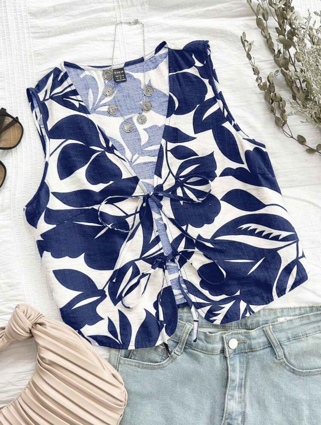 Calidad libertad camiseta de tirantes para vacaciones M25ÑY04