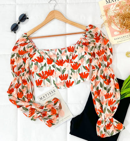 Blusa tropical J25SB03