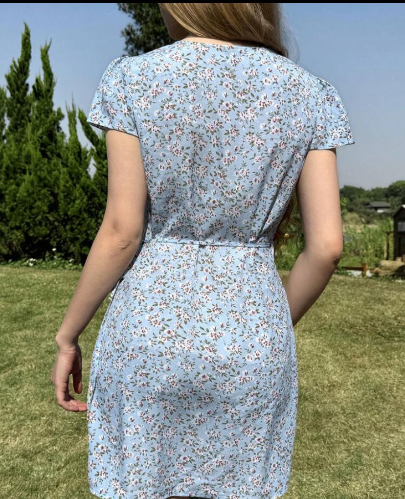 Vestido de mujer casual de flores A25PK010