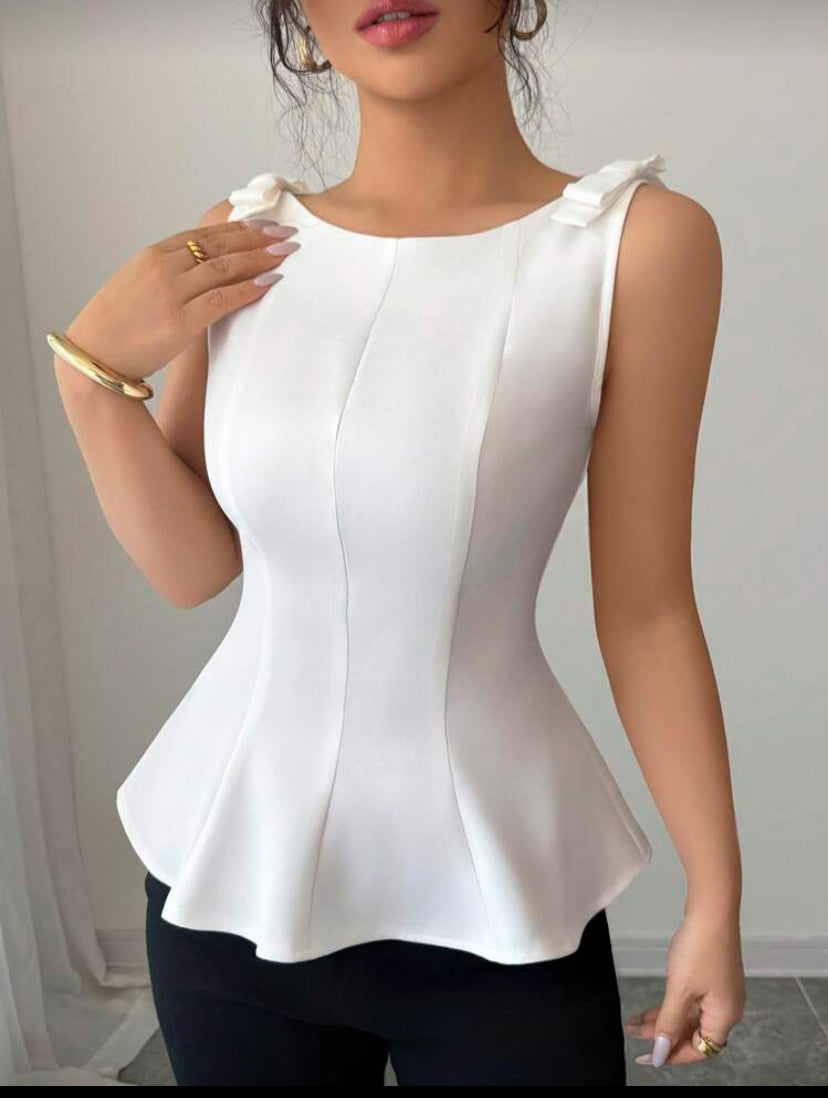 Blusa sin mangas elegantes N25WR06