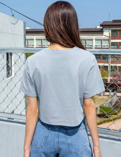 Camiseta corta de verano con gráfico A25PY09