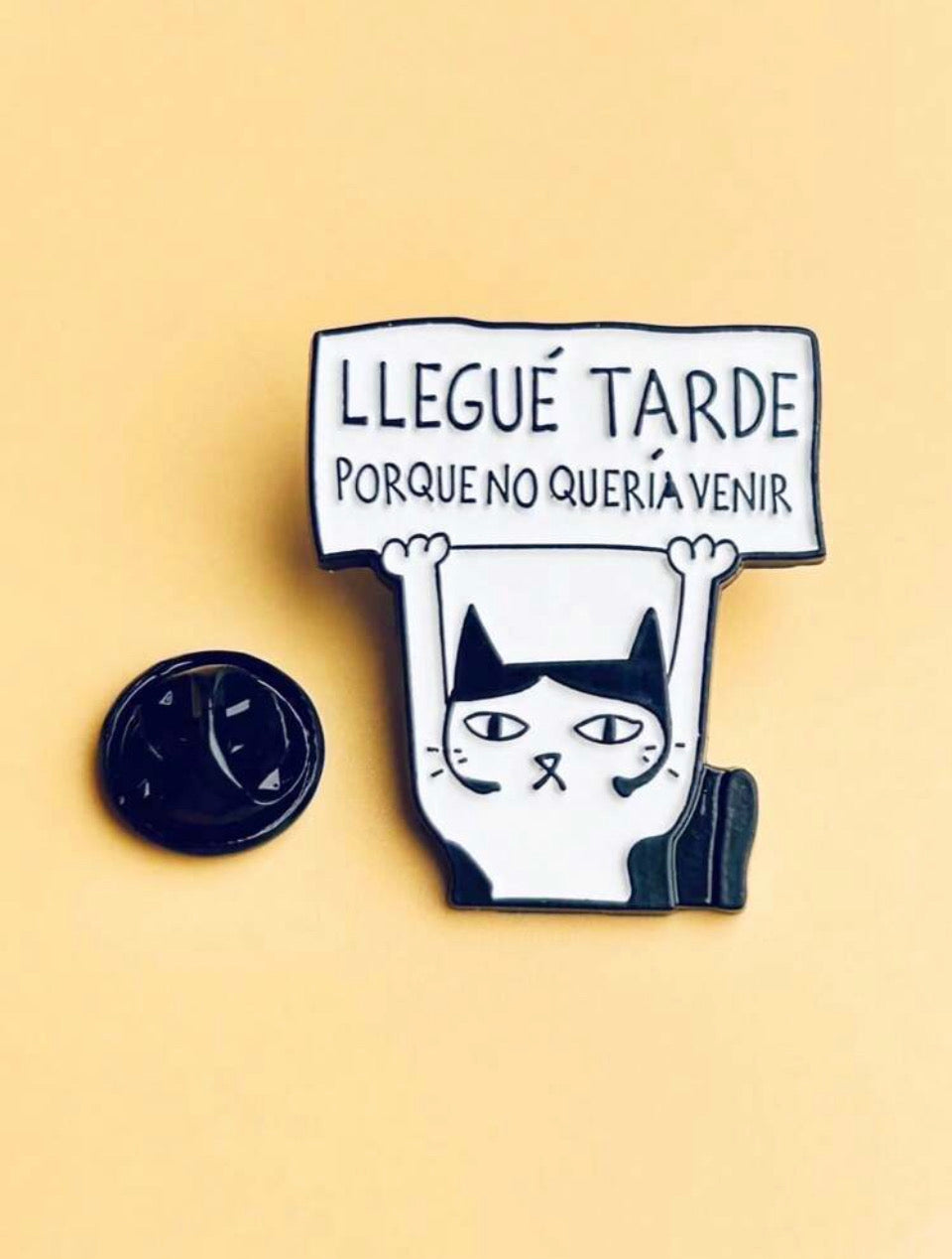 Broche de Gato Esmaltado  S25UY02
