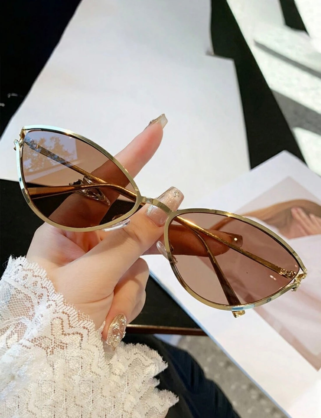 Visión de Lujo Gafas de Moda. F25NK08